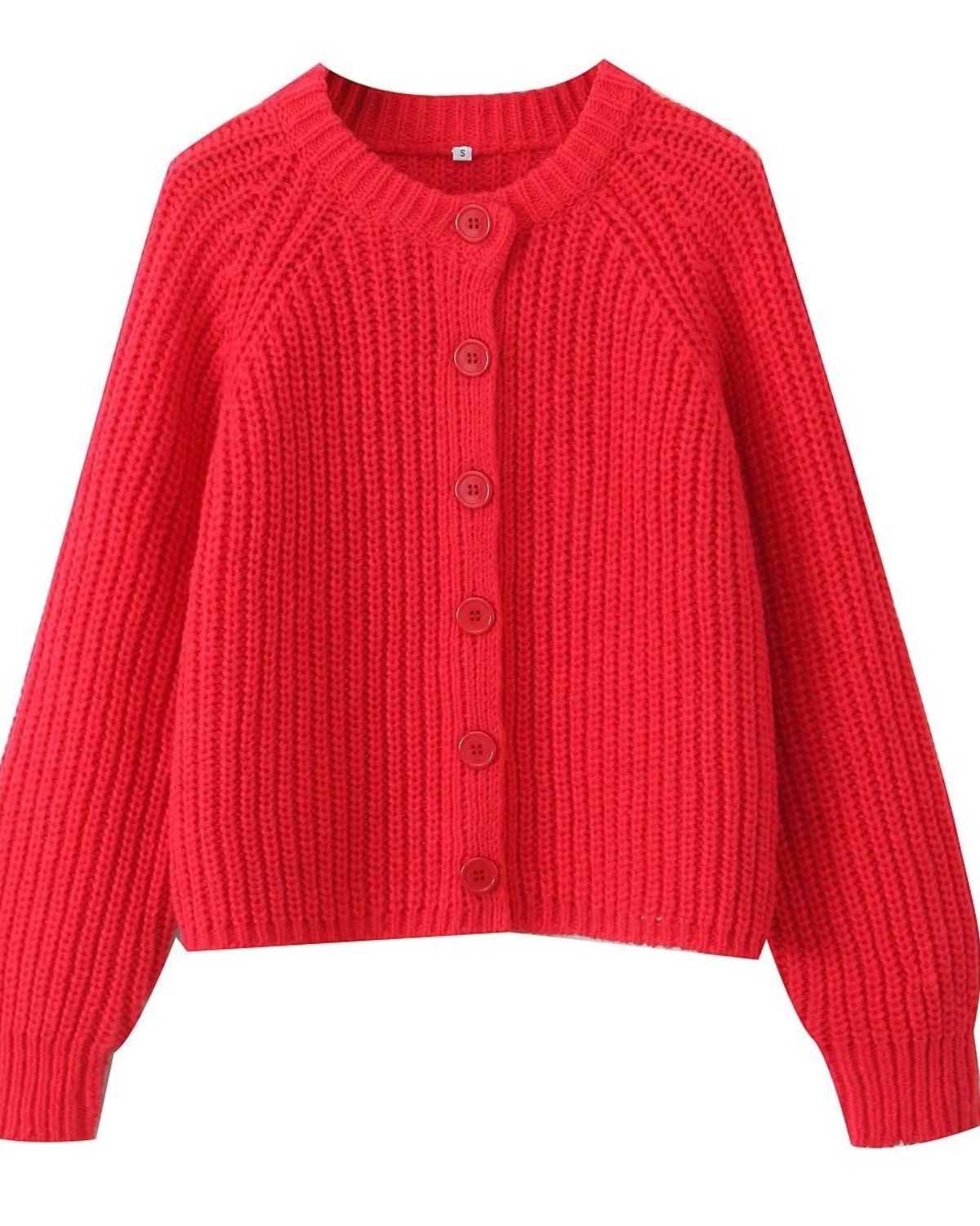 Cosette | Gilet Boutonné en Maille Épaisse pour Femme