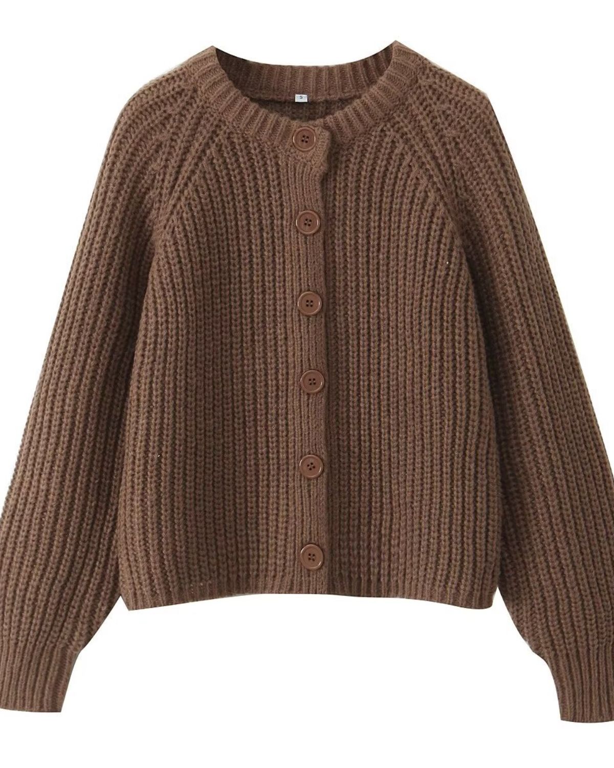 Cosette | Gilet Boutonné en Maille Épaisse pour Femme
