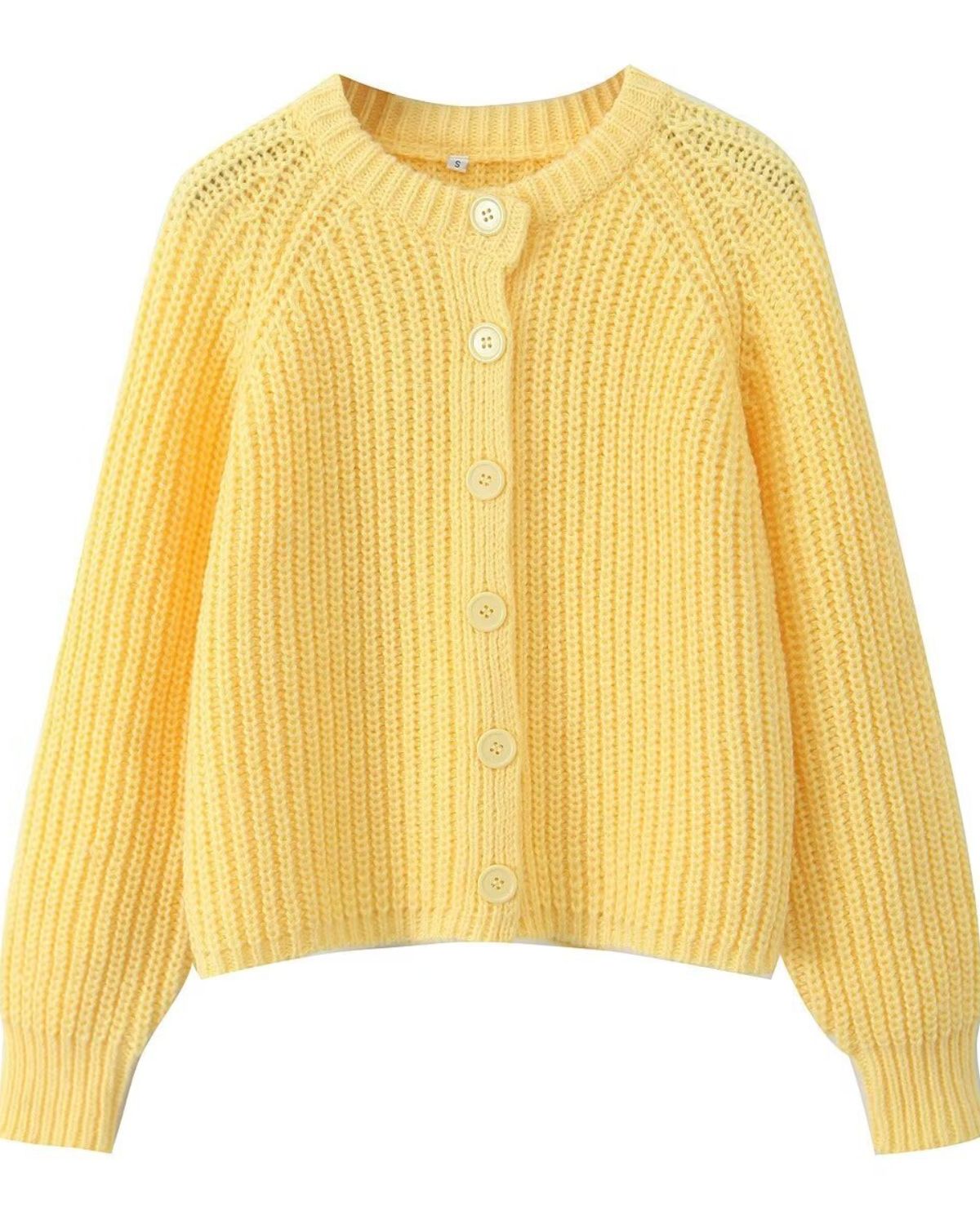 Cosette | Gilet Boutonné en Maille Épaisse pour Femme