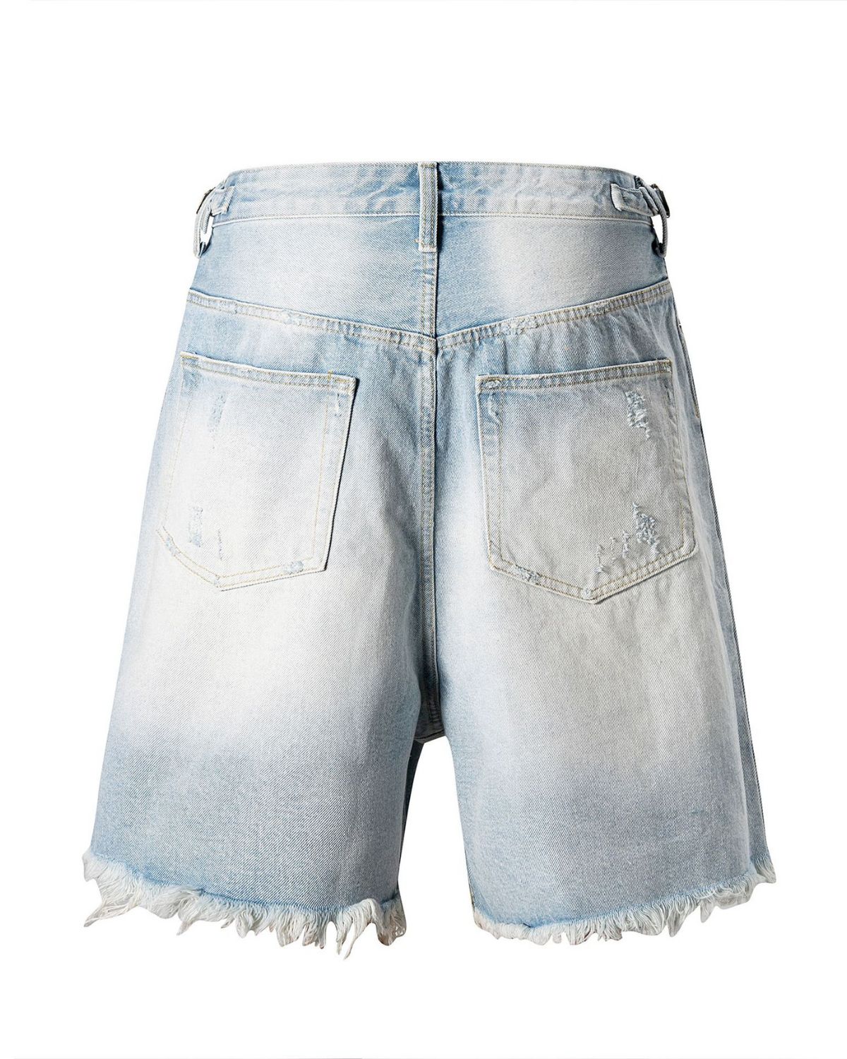 Élise | Short en Jean Délavé Vintage pour Femme