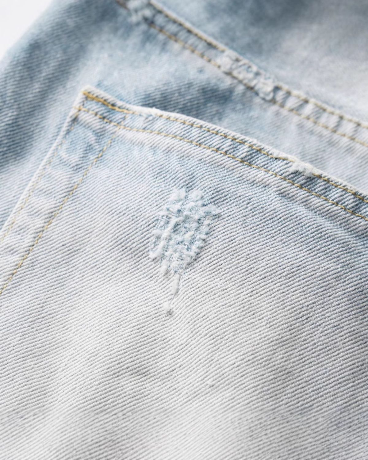 Élise | Short en Jean Délavé Vintage pour Femme