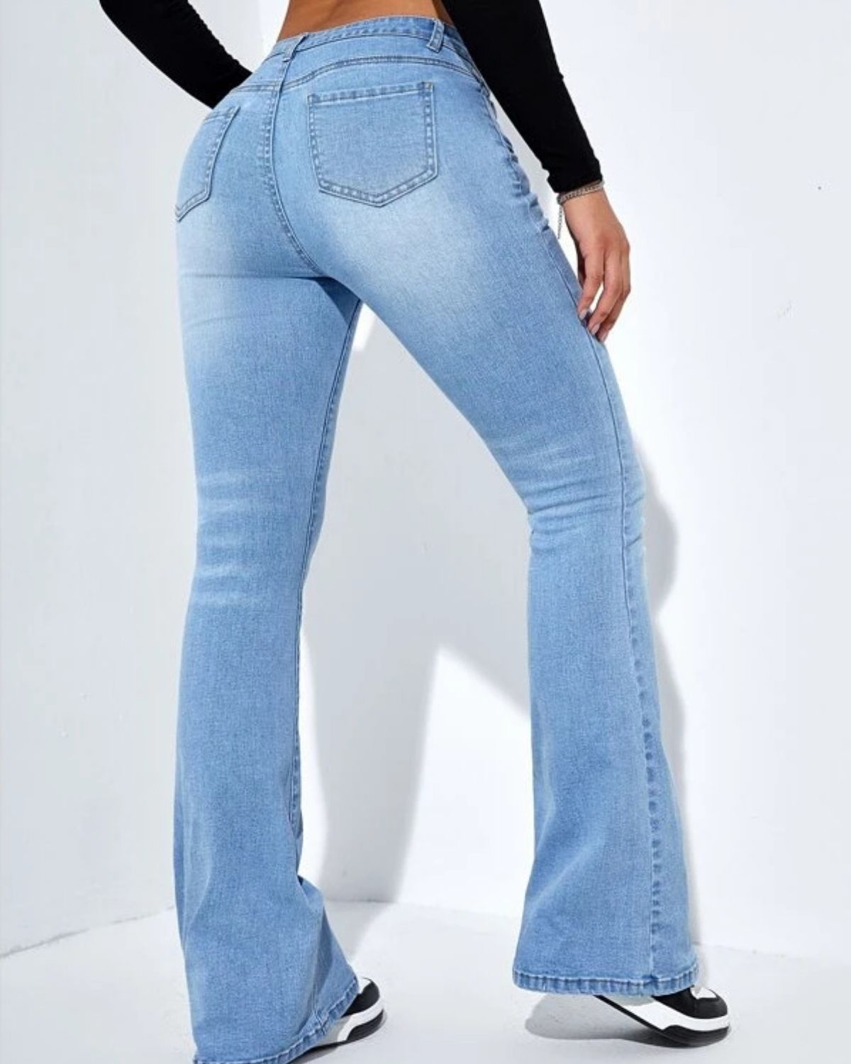Salomé | Jean Bootcut Femme Taille Haute