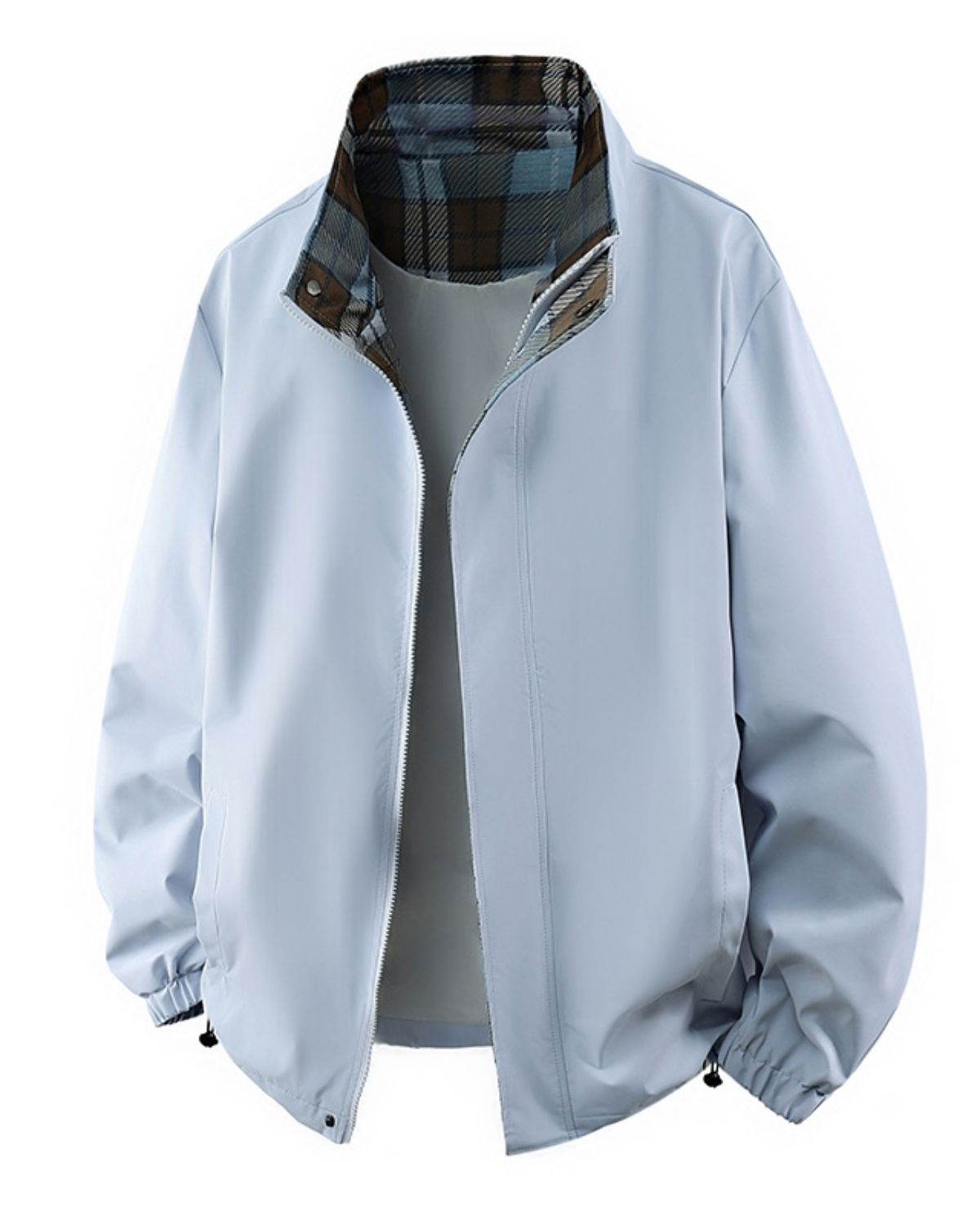 Timéo | Veste Décontractée Doublée à Carreaux pour Homme
