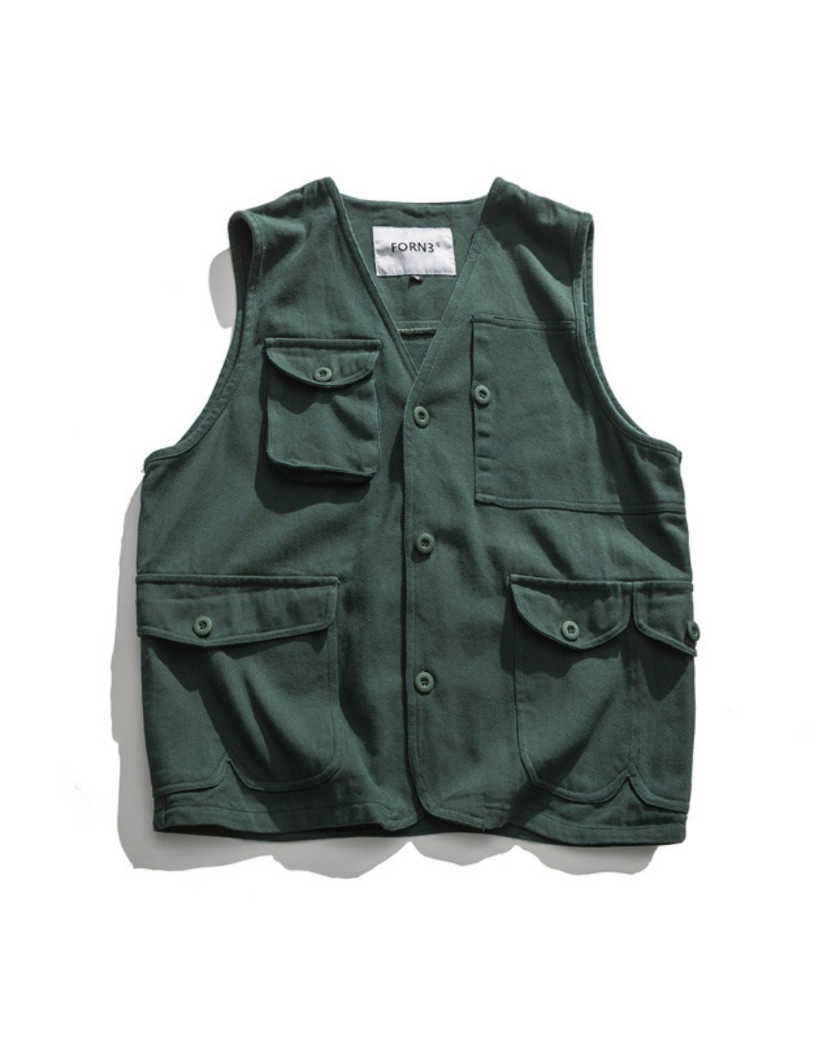 Elias | Gilet Décontracté Multi-Poches pour Homme