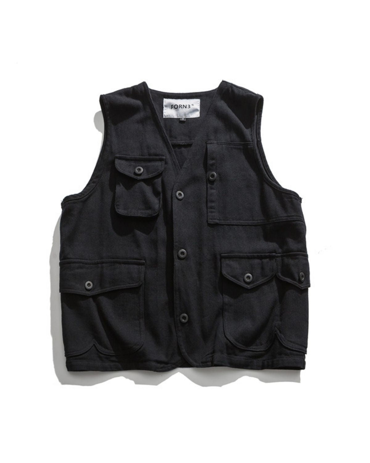 Elias | Gilet Décontracté Multi-Poches pour Homme