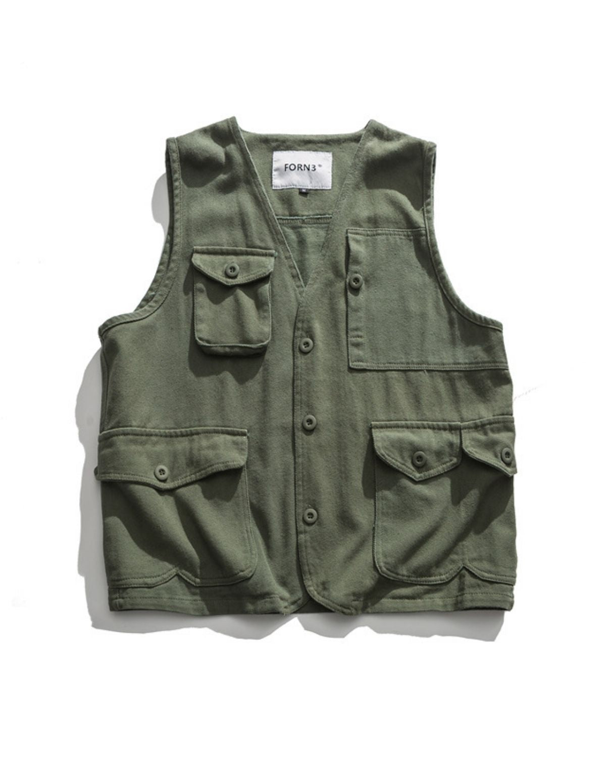 Elias | Gilet Décontracté Multi-Poches pour Homme