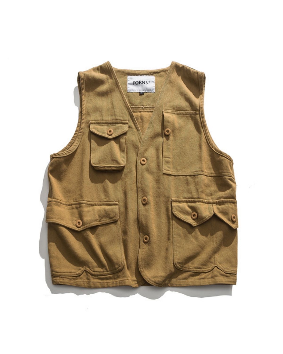 Elias | Gilet Décontracté Multi-Poches pour Homme