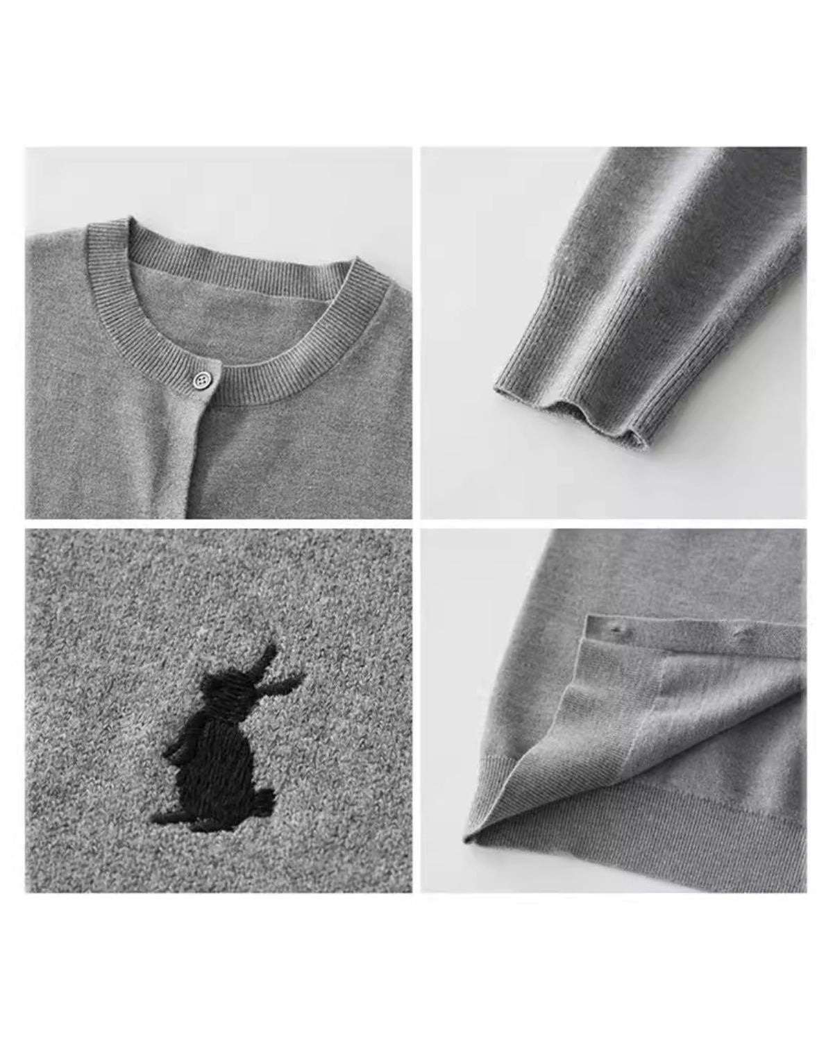 Lili | Gilet Femme en Maille Boutonné – Élégance Minimaliste