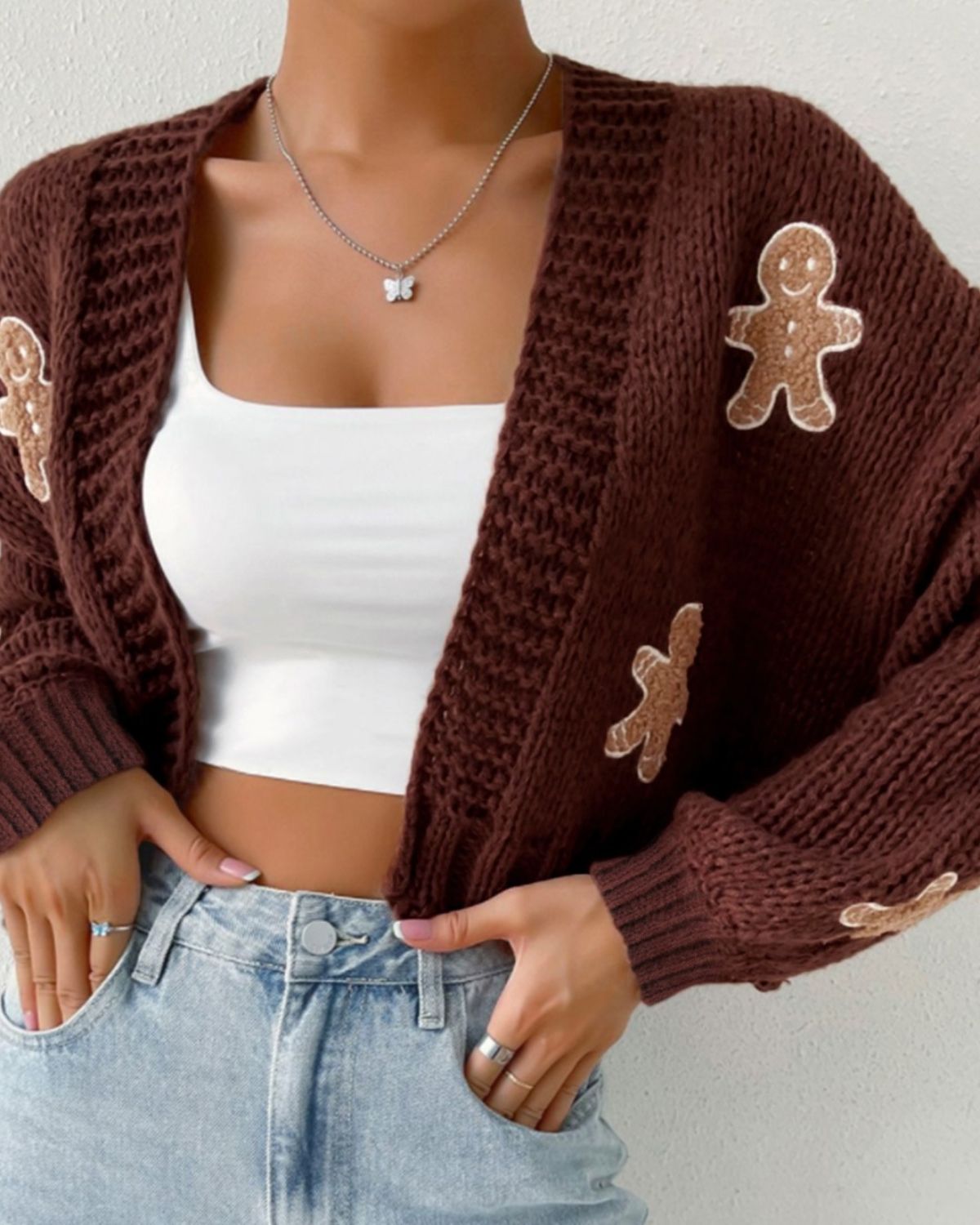 Olympe | Gilet Pain d’Épice pour Femme