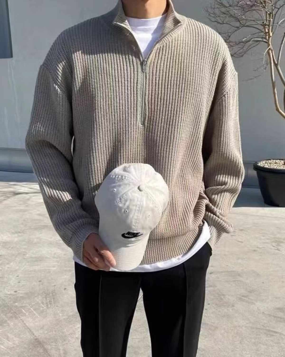 Kayden | Pull Homme Zippé