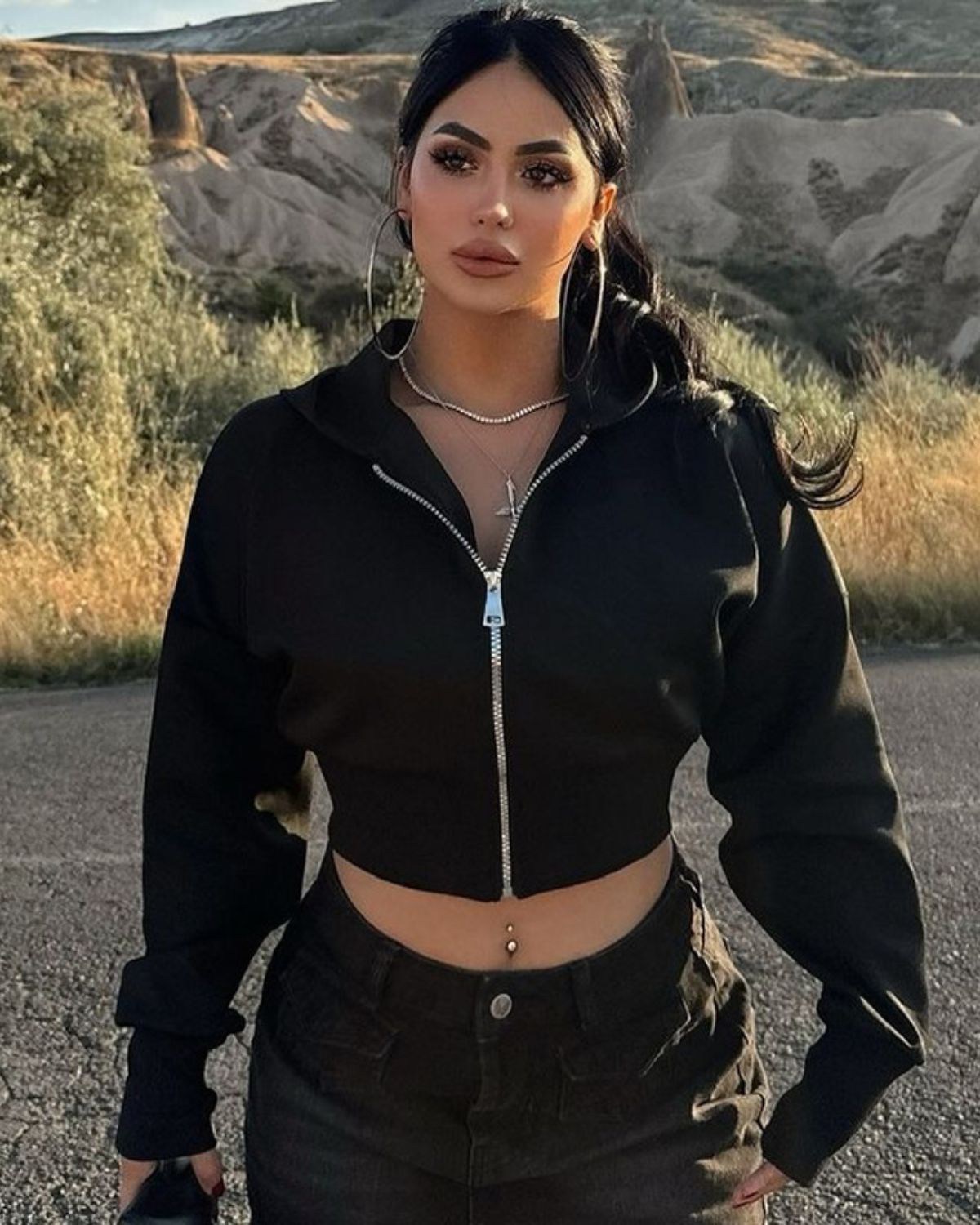 Reine | Veste à Capuche Zippée pour Femme