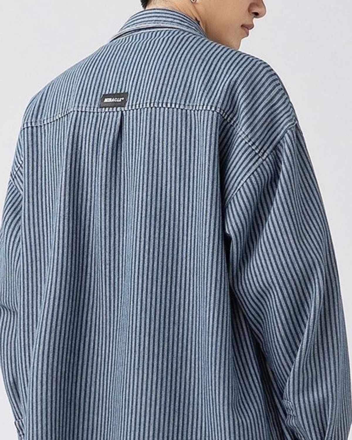 Lyam | Veste Légère Rayée pour Homme