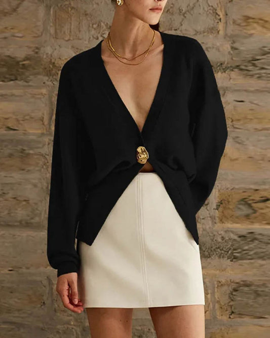 Clément | Cardigan V Enveloppant pour Femme