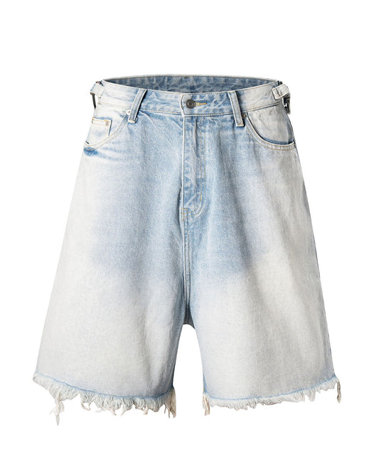 Élise | Short en Jean Délavé Vintage pour Femme