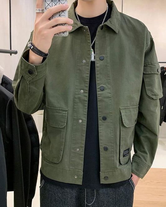 Hugo | Veste Saharienne Décontractée pour Homme