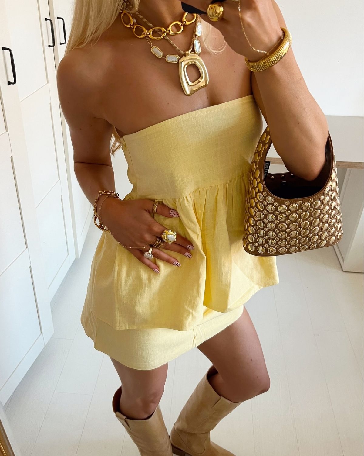 Manon | Ensemble Jaune Femme